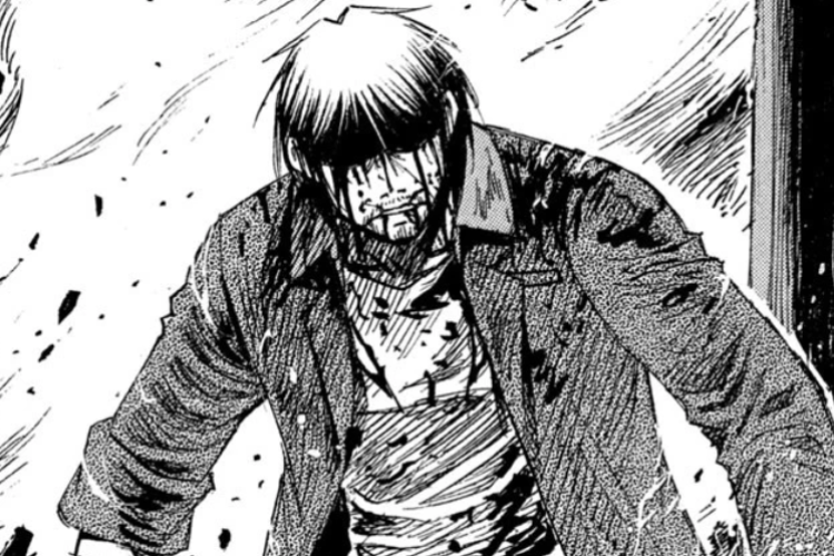 ネタバレ RAW マンガ【彼岸島48日後】第455話、それでも戦っている そんな体で まるでゾンビのように