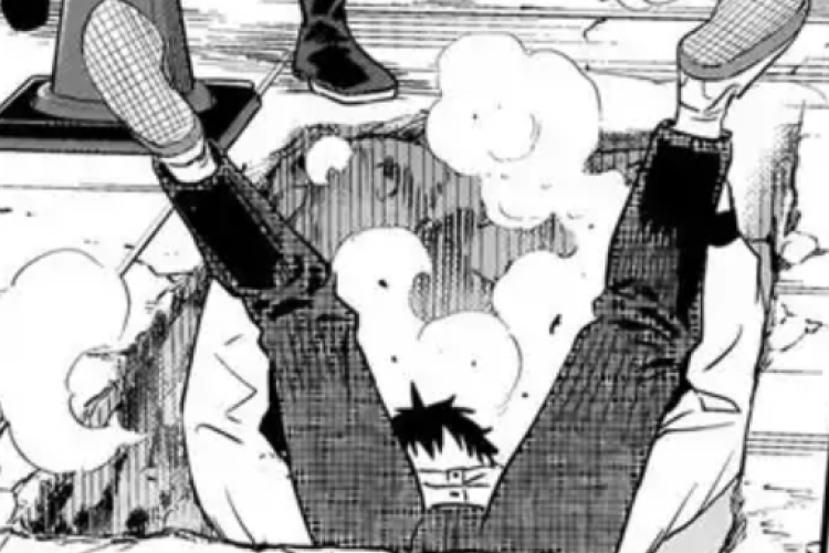 読む マンガ【 ウィッチ ウォッチ】第223話、死は免れたが、建設現場の穴からは逃れられなかった