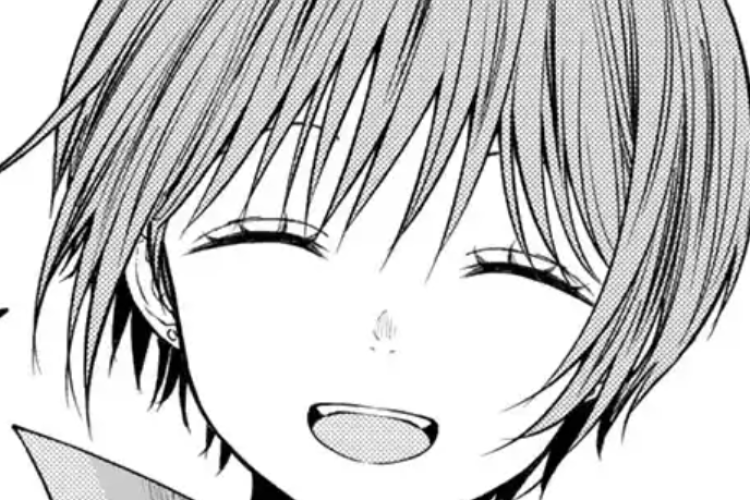 マンガ 黒岩メダカに私の可愛いが通じない【Kuroiwa Medaka Doesn't Understand My Cuteness】第199話、こんな明るい笑顔だと、もう恋に落ちちゃいませんか?