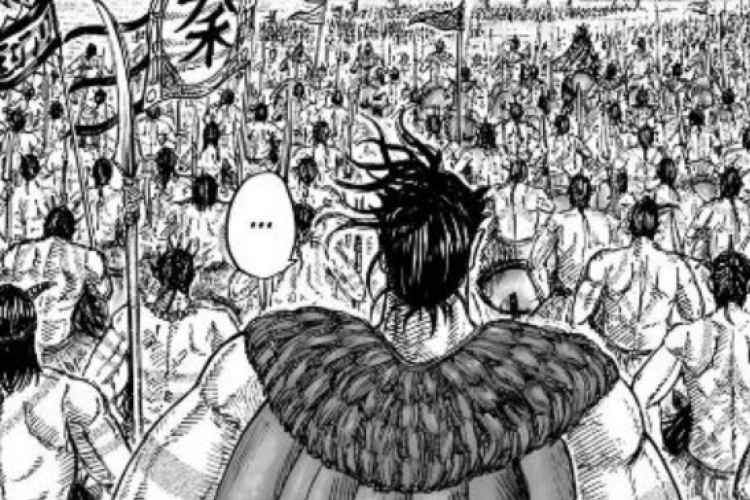 RAW 読むためのリンクキングダム『KINGDOM』第853章、フィーゴ王の視線の中で、ダンテ