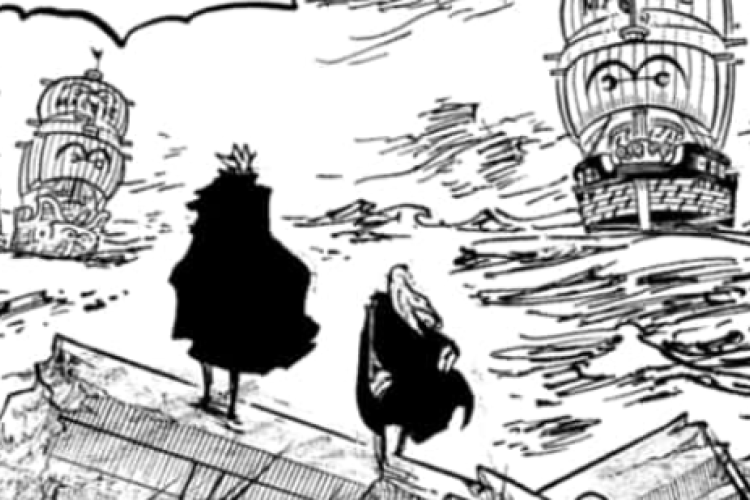 海軍がやって来る!RAW マンガ『ONE PIECE』ワンピースの 第1159章