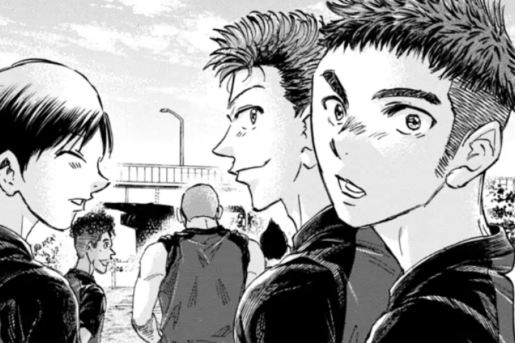 漫画 アオアシ の raw 第412章、次シーズンでの続編をお楽しみに、ね？