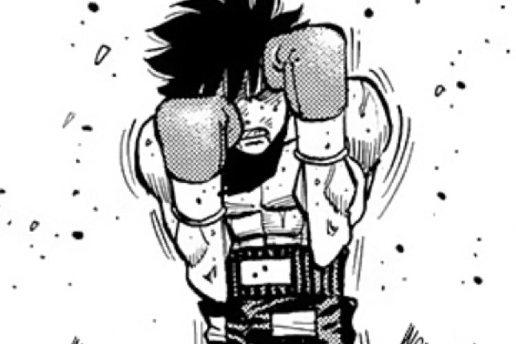 マンガ 『はじめの一歩』のraw第1503章、彼はチャンピオンを守るために立ち上がる