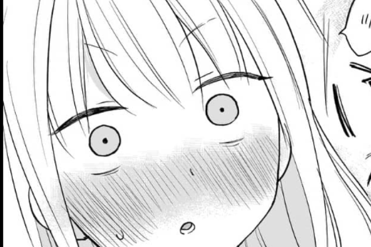 RAW マンガを読 「営業部の高杉さんは心臓に悪い」第37話、そう、それです。彼女はすでに赤面しています