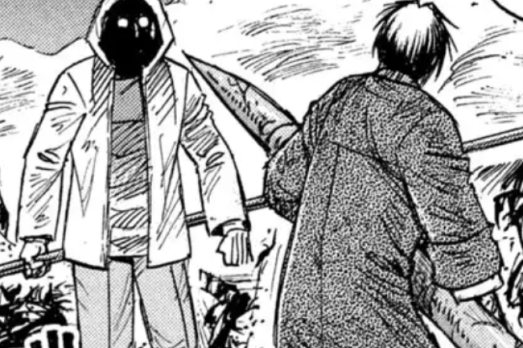 RAW マンガ【彼岸島48日後】第458話、彼は勇気を振り絞って、一人で戦おうとした