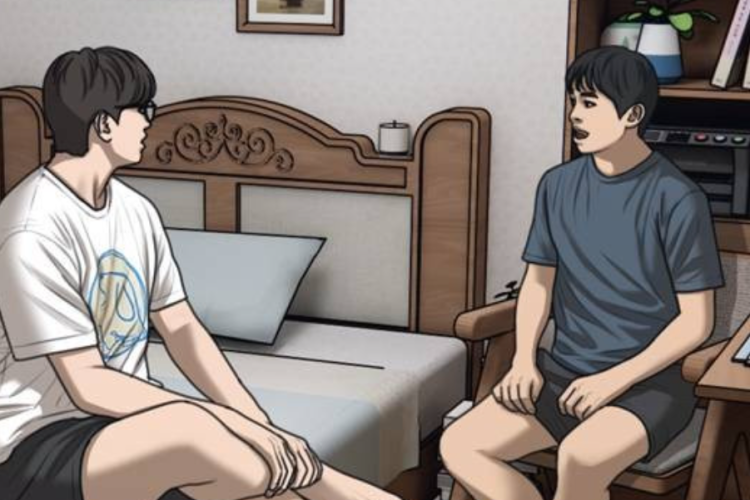 읽기 링크 웹툰 종말이 찾아왔다의 19화 한국어, 진짜 편안! 게임에 대해 말하는 것조차도....