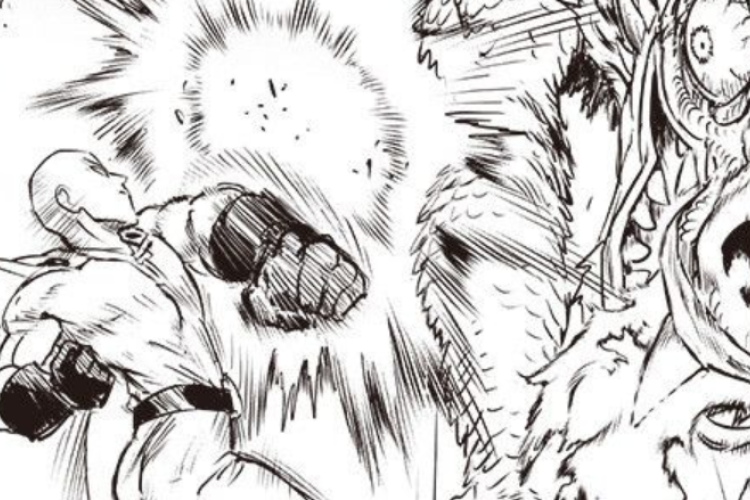 결정적인 타격! RAW 만가 원펀맨 리메이크의《One Punch Man》250화 한국어로 읽기