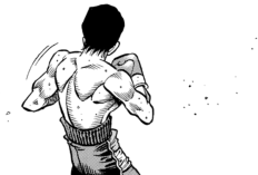 RAW マンガ はじめの一歩『Hajime No Ippo』第1504章、まだ距離を保っています！