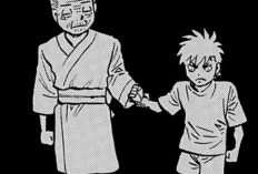 マンガ はじめの一歩『Hajime No Ippo』のraw第1505章、おばあちゃんとの過去の思い出
